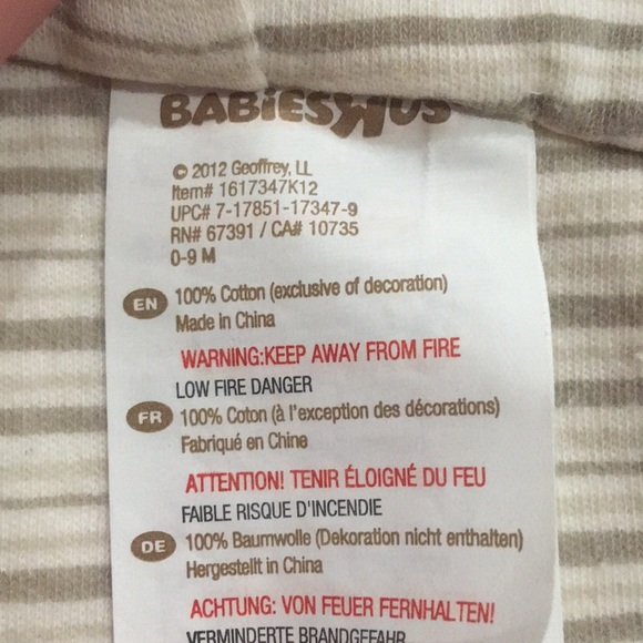 Babies R Us Hooded Bath Robe - Picture 6 of 7